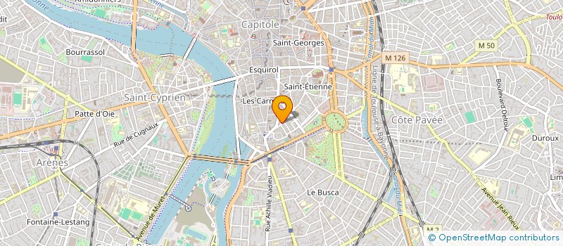 localisation de l'entreprise RESIDENCE NAZARETH  TOULOUSE