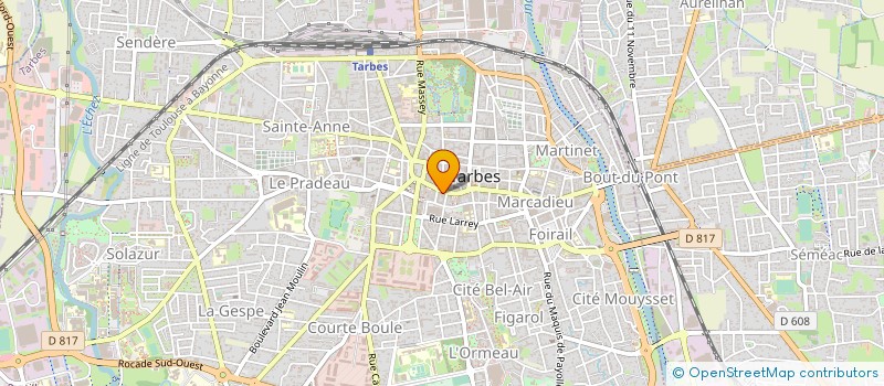 localisation de l'entreprise RESIDENCE NEYRINCK SYNDIC PARTICK PETIT  TARBES