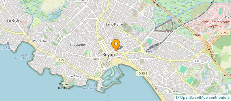 localisation de l'entreprise RESIDENCE NO DE CECLA  ROYAN