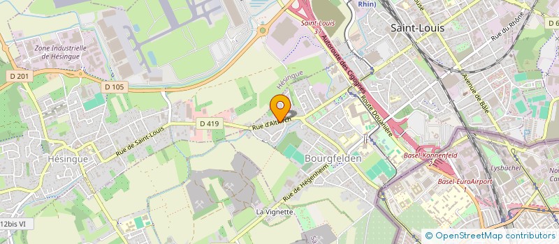 localisation de l'entreprise RESIDENCE NUSSBAUM  SAINT-LOUIS