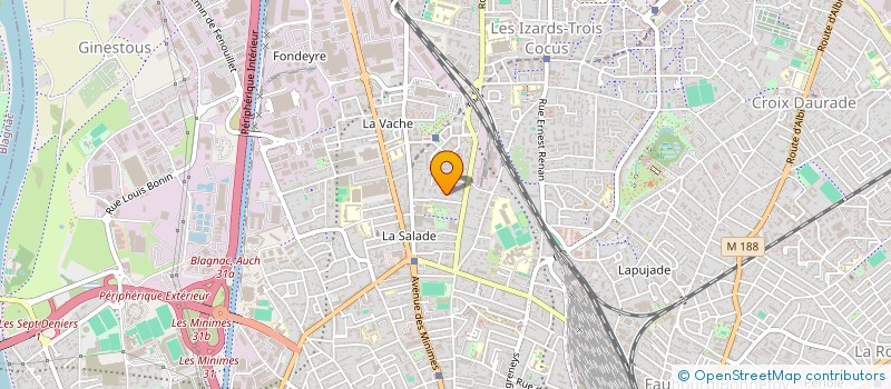 localisation de l'entreprise RESIDENCE OASIS à TOULOUSE