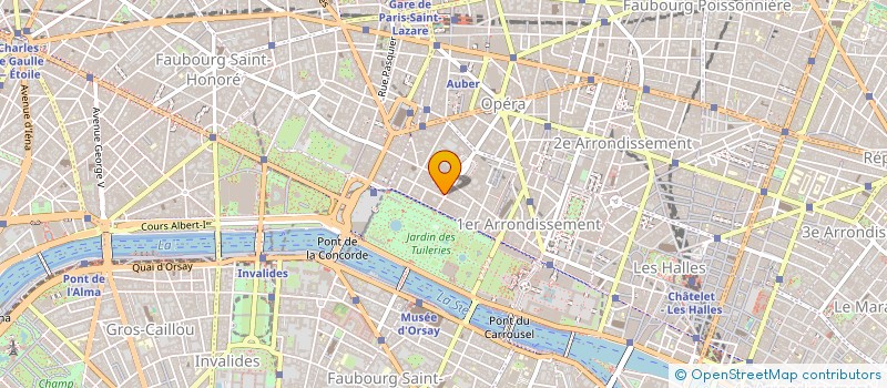localisation de l'entreprise RESIDENCE OBEO YZEURE à PARIS