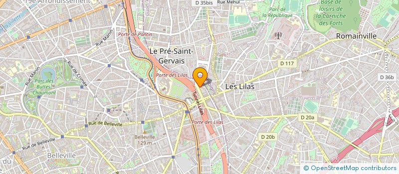 localisation de l'entreprise RESIDENCE OCEANE à PARIS