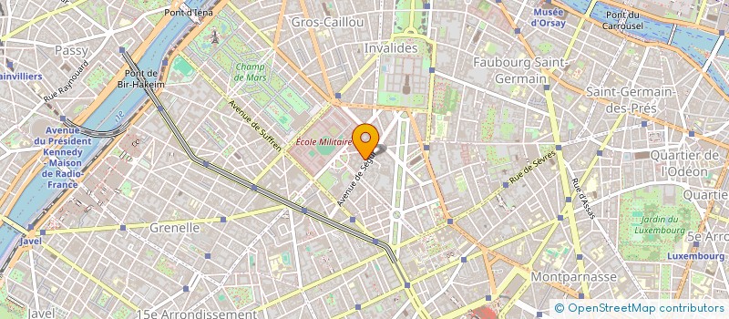 localisation de l'entreprise RESIDENCE PASTORALE à PARIS