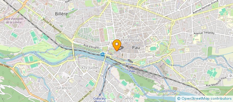 localisation de l'entreprise RESIDENCE PEREZ à PAU