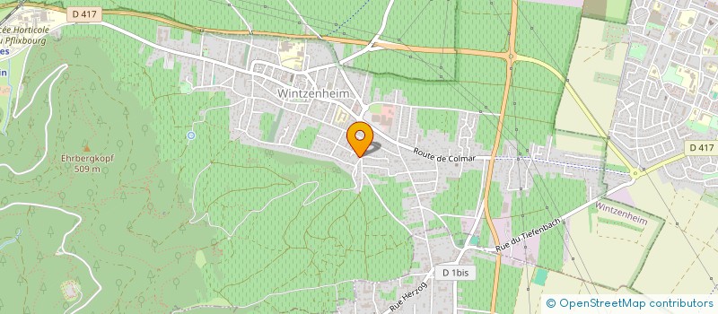 localisation de l'entreprise RESIDENCE PFLIXBOURG  WINTZENHEIM