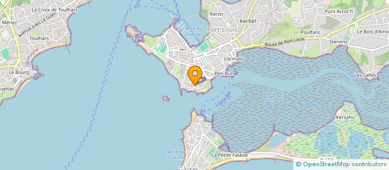 localisation de l'entreprise RESIDENCE PLEIN SOLEIL  PORT-LOUIS