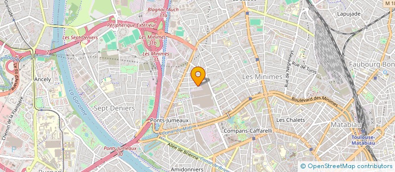 localisation de l'entreprise RESIDENCE REINE CHRISTINE à TOULOUSE