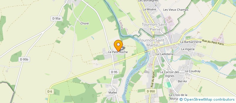localisation de l'entreprise RESIDENCE RETRAITE LA ROCHE BELLUSSON à MERIGNY