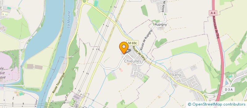 localisation de l'entreprise RESIDENCE RICHELIEU  CHIEULLES