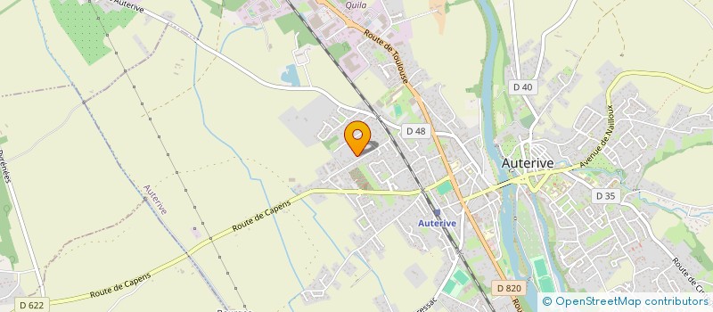 localisation de l'entreprise RESIDENCE RIVES D'OR  AUTERIVE