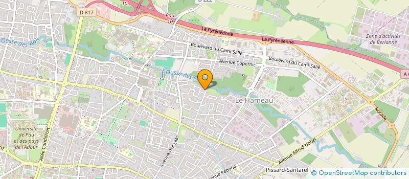 localisation de l'entreprise RESIDENCE ROYAL PARC à PAU