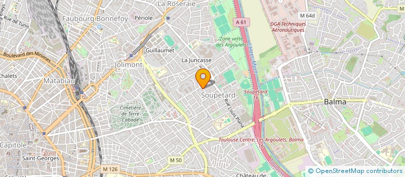 localisation de l'entreprise RESIDENCE RUE D'ISLY à TOULOUSE