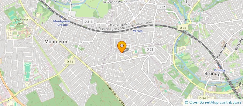 localisation de l'entreprise RESIDENCE SABEL  YERRES