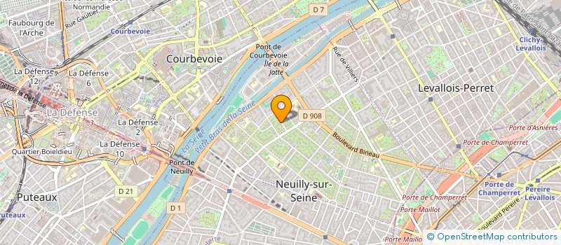 localisation de l'entreprise RESIDENCE SAINT AMBROISE à NEUILLY-SUR-SEINE