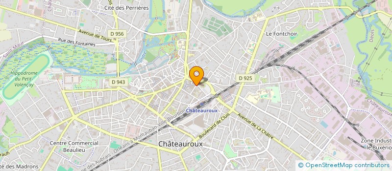 localisation de l'entreprise RESIDENCE SAINT ANDRE à CHATEAUROUX