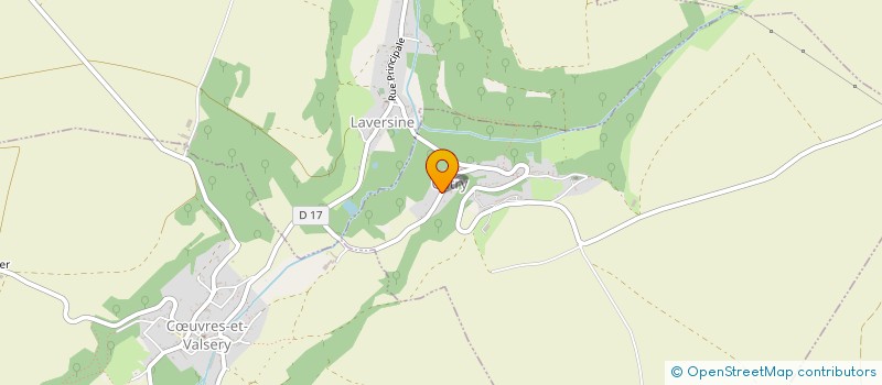 localisation de l'entreprise RESIDENCE SAINT GEORGES à COEUVRES-ET-VALSERY