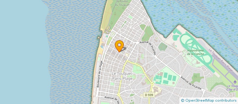 localisation de l'entreprise RESIDENCE SAINT GEORGES à LE TOUQUET-PARIS-PLAGE