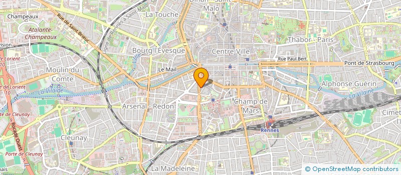 localisation de l'entreprise RESIDENCE SALVATIERRA  RENNES