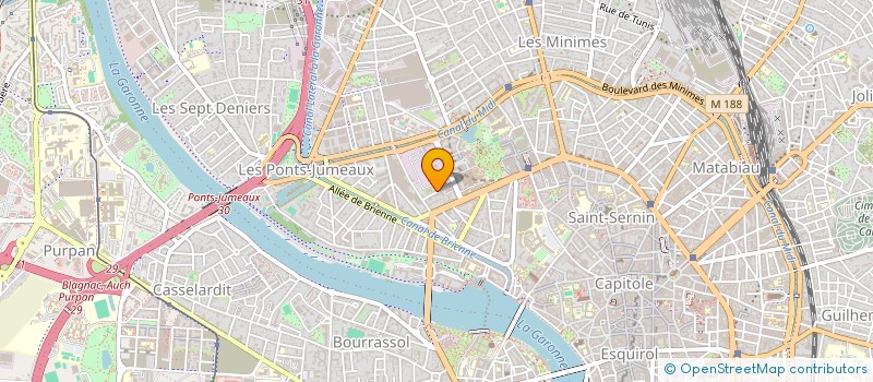 localisation de l'entreprise RESIDENCE SCALIGER à TOULOUSE