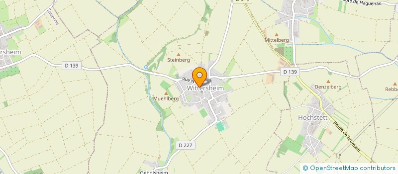 localisation de l'entreprise RESIDENCE SCHULZE  WITTERSHEIM