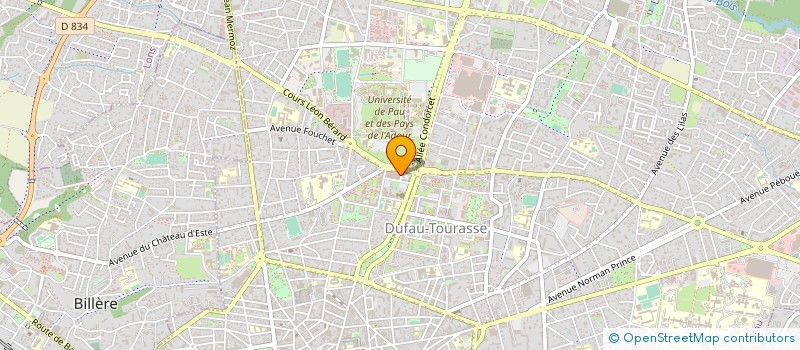 localisation de l'entreprise RESIDENCE SEATTLE à PAU