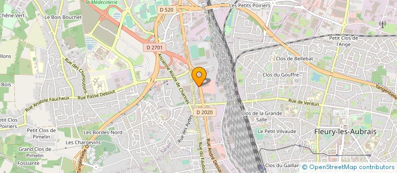 localisation de l'entreprise RESIDENCE SENIOR DE L'ECLUSE à FLEURY-LES-AUBRAIS
