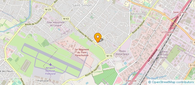 localisation de l'entreprise RESIDENCE SENIOR TOULOUSE-TIBAOUS à TOULOUSE