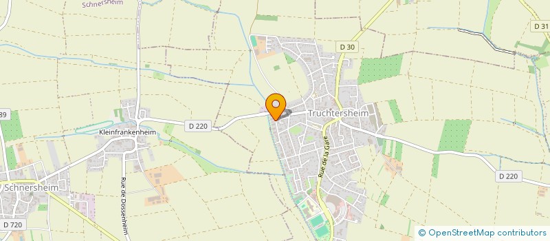 localisation de l'entreprise RESIDENCE SENIORS TRUCHTERSHEIM  TRUCHTERSHEIM