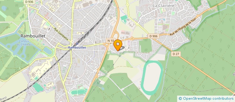 localisation de l'entreprise RESIDENCE SERVICES DE LA GIRODERIE à RAMBOUILLET