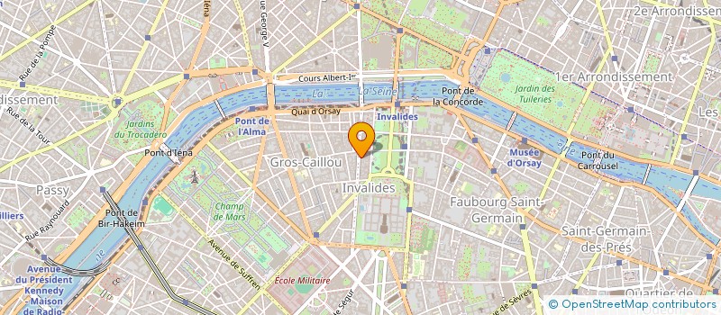 localisation de l'entreprise RESIDENCE SERVICES FREDERIC CHOPIN à PARIS
