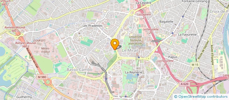 localisation de l'entreprise RESIDENCE SOCIALE DES PRADETTES à TOULOUSE