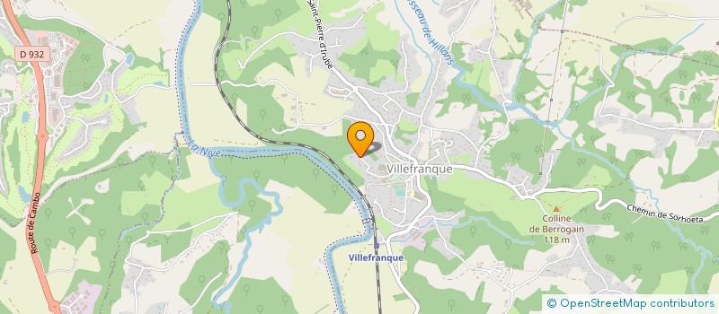 localisation de l'entreprise RESIDENCE SOLEIL LEVANT  VILLEFRANQUE