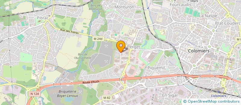 localisation de l'entreprise RESIDENCE SUITE VILLAGE COLOMIERS à COLOMIERS