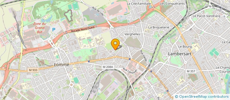 localisation de l'entreprise RESIDENCE TERRASSES DE BOULOGNE I à LILLE