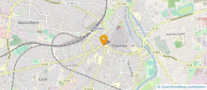 localisation de l'entreprise RESIDENCE TOPAZE SY 121 à CHARTRES