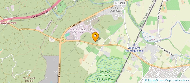 localisation de l'entreprise RESIDENCE TRUCHELUT  VILLENEUVE-LES-MAGUELONE