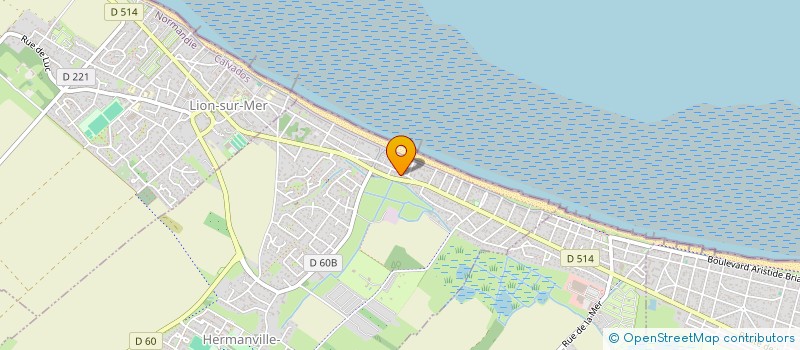 localisation de l'entreprise RESIDENCE TURGIS à HERMANVILLE-SUR-MER