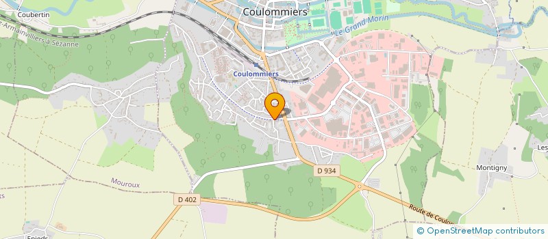 localisation de l'entreprise RESIDENCE VAL MORIN II  COULOMMIERS