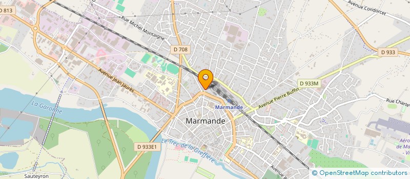 localisation de l'entreprise RESIDENCE VICTORIA  MARMANDE