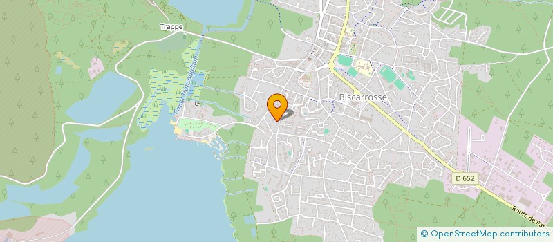 localisation de l'entreprise RESIDENCE VIGNAC  BISCARROSSE