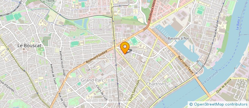 localisation de l'entreprise RESIDENCE VILLA HAUSSMANN  BORDEAUX