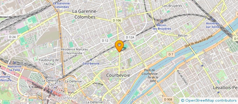 localisation de l'entreprise RESIDENCE VOLTAIRE à PUTEAUX