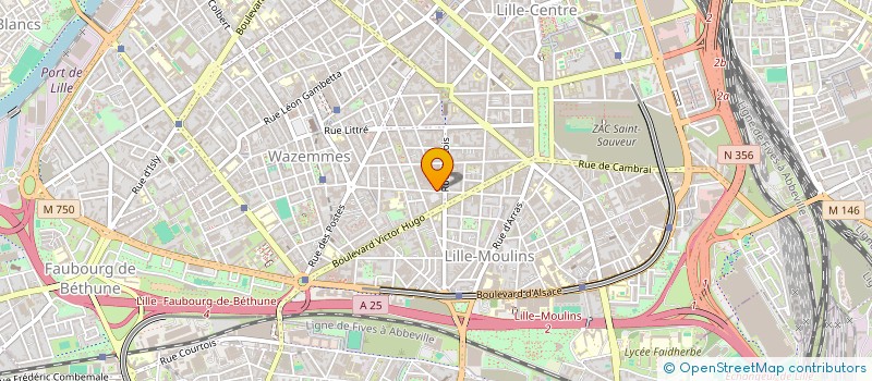 localisation de l'entreprise RESIDENCE WAZEMMES à LILLE