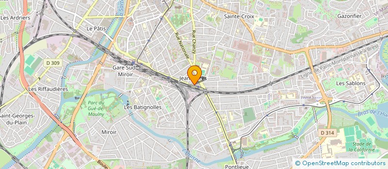 localisation de l'entreprise RESIDENCE ZOLA  LE MANS