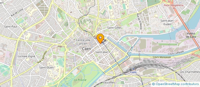 localisation de l'entreprise RESIDENCES CAENNAISES à CAEN
