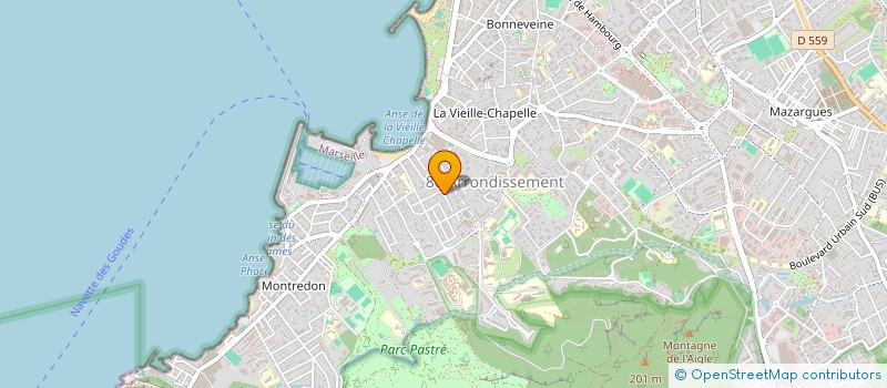 localisation de l'entreprise RESIDENCES DE PROVENCE à MARSEILLE