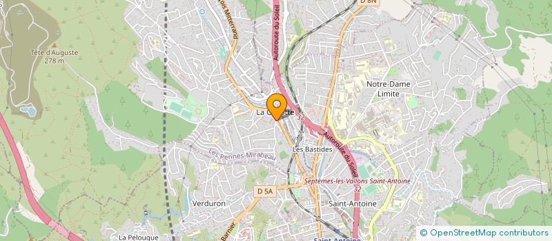 localisation de l'entreprise RESIDENCES DU MOULIN à LES PENNES-MIRABEAU