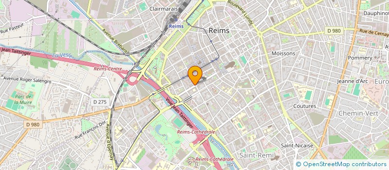 localisation de l'entreprise RESIDENCES IDEALES CHAMPENOISES à REIMS