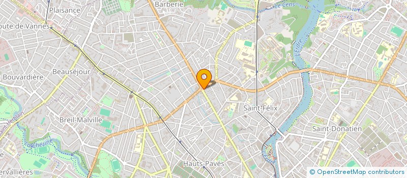 localisation de l'entreprise RESIDENCES OUEST à NANTES
